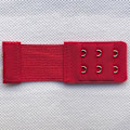 Miniatyrbilde 5 av 5: BH-forlenger 3 rader 2 kroker Justerbare universelle BH-båndforlengelsesstropper for kvinner Black