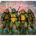 Pikkukuva 2 / 5: Ninja Turtles 1990 -elokuva 7\" Neca Tmnt Teenage Liikkuvat Lelut Mutant Action Figure Michelangelo