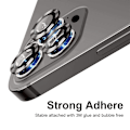 Miniatyrbilde 2 av 6: Hat Prince Linsebeskytter Herdet Glass iPhone 15 Pro/15 Pro Max Svart