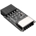 Pikkukuva 2 / 5: Emolevyn USB2.0 9Pin - TYPE-C A-KEY Etuliitinmuunnin USB3.2 TYPE-E Liitäntäotsikko Ad as shown