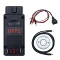 [KK] MPPS V21 MAIN+TRICORE+MULTIBOOT ECU-programmer kompatibel med EDC15 EDC16 EDC17 INKL Checksum Auto Chip Tuning Tool Black
