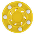 Pikkukuva 2 / 2: Ulkojääkiekkokiekko Katukiekot Harjoittelu Inline-jääkiekkokiekko Yleiskäyttöinen rullakiekko Katukiekko Harjoittelu Jääkiekkokiekot Yellow 7.5X7.5X3CM