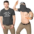 Miniatyrbilde 1 av 5: Ninja Forkledning T-skjorte Karate Kampsport Tee Topp - Barn & Voksen Mørk grå  Svart Dark gray  Black 4XL