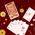 Miniatyrbillede 2 af 5: Bærbar Mahjong Papirkort Legetøj Interessant puslespil brætspil til familiemøder 1 Set
