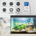 Miniatyrbild 5 av 5: Termostatuttag - RICEEL - Digitalt - Programmerbart - LCD-skärm - 1,8 m sond