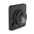 Miniatyrbillede 3 af 5: Badeværelsesur, Brusebadstimer Alarm Digitalure, Badeværelse Vandtæt Køkken Timerure Med Termometer Hygrometer Til Brusebad Madlavning M black