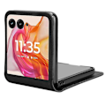 Pikkukuva 4 / 5: Nahkainen puhelinkotelo Motorola Razr 50 Ultralle Black