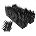Miniatyrbilde 2 av 5: 10 stk Fuglepigger for Anti Due Høye Skarphet Kjæledyr Kontroll Pigger Sett for Utendørs Black 10pcs