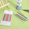 Miniatyrbillede 4 af 4: 110 stk. Pcl Filament 3D-printer Pen Filament Refills 3D Doodler Pen Materiale Lav Temperatur Pcl Filament 3D Pen Forsyninger 22 Farver 2,5 mm Multi 15.00X0.25X0.25CM