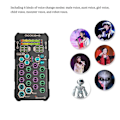 Miniatyrbillede 4 af 4: Live Lydkort Håndholdt Udendørs Bærbar Digital Signalbehandling Lydkort Effekt Enhed Audio Mixer Black