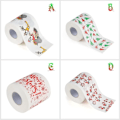 Pikkukuva 3 / 5: Joulu WC-paperi Koti Joulupukki Kylpy WC-paperi Joulutarvikkeet Joulu Sisustus Pehmopaperirulla 10*10cm Sisustus