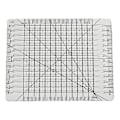 Miniatyrbild 5 av 5: Slitsad Quiltlinjal Hållbar Lapptäckslinjal Transparent DIY Hantverksskärlinjal Mall För Designermönstermakare 667a