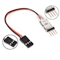 Miniatyrbilde 4 av 5: RC LED Lys Kontroller 3CH Brytersystem Modul Ledningsbryter Tilbehør RC Bil LED Lys Bryter Elektronisk Bryter Relé for RC Bil JR DuPont head