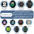 Pikkukuva 3 / 5: Silikoniranneke Samsung Galaxy Watch 6 Classic 47mm 43mm/4 Classic 46mm 42mm Rannekkeet Galaxy Watch 5/5pro 45mm/4/6 40mm 44mm Vaaleanharmaa Light Gray Light Gray watch 6 classic 47mm