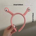 Miniatyrbillede 2 af 7: Snegle diadem til ansigtsvask PINK Pink