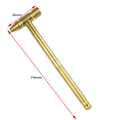 Miniatyrbillede 3 af 5: 5-i-1 Mikro Mini Multifunktions Kobberhammer, Multifunktionel Hammer Skruetrækker Mini Kobberhammer Gold