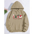 Miniatyrbillede 2 af 5: Trykte Sweatre Mode Karneval Fest Kvinders Tøj Casual Sjove Mønstre Fest Hoodies Damer Sort black L