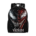 Miniatyrbild 1 av 5: Venom Barnryggsäck Skolväska Grundskoleelever Ryggsäckar För Tonårspojkar