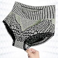Miniatyrbilde 5 av 5: 7 stk. dameundertruser sømløse truser høy midje shaping dameundertruser 7PC M