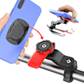 Miniatyrbild 1 av 5: Quad-Lock Out Front Cykel Cykel Twist Mountain Cradle Telefonhållare Enhet Set
