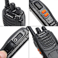 Miniatyrbilde 4 av 5: Baofeng Bf-888s(bf-88a) Frs Radio Walkie Talkie 0.5w 16-kanals toveisradio med ørepropp, LED-lommelykt, USB-lader 4-pakning - Yvan