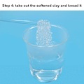 Miniatyrbilde 2 av 2: 100g Polyshape Polymorph Plastikk Pellets Plastimake Multimorph DIY Materiale
