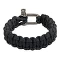 Miniatyrbillede 2 af 4: Armbånd Paracord Naimakka Classic Medium 21cm sort