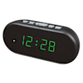 Miniatyrbild 1 av 4: Radio Väckarklocka LED Digital Väggklocka Digital Klockradio Plast Väckarklocka Väckarklocka LED Digital Bordsklocka green