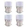 4-pack 220V B22 till E14 Sockel Glödlampsadapter Hållare