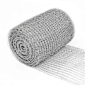Miniatyrbilde 5 av 5: Trådnett i rustfritt stål 12,7 cm x 6 m, fint trådnett i rustfritt stål, tett nett, kompatibelt med beskyttelse Silver