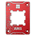 Pikkukuva 3 / 5: Thermalright Amd/am5 Bcf Cpu:n Taivutuskorjauskiinnike Amd Ryzen 7000 -sarjan Kiinnityksen Korjaus Cnc-alumiinista RED