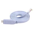 Miniatyrbillede 1 af 5: USB til Type C konsolkonfigurationskabel Type C til RJ45 seriel router debuggingkabel blue