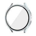 Miniatyrbilde 1 av 5: Herdet glass + PC-etui for Samsung Galaxy Watch4 5 6 44mm 40mm Full dekning Etui Galaxy Watch4 5 Tilbehør Sølv Sølv Silver Galaxy Watch6 44mm