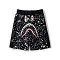 Pikkukuva 1 / 3: Bape Miesten Hai-Shortsit Y - Täydellinen Musta black M(165-170CM)