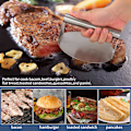 Miniatyrbild 5 av 5: Höj din grillning med en 304 rostfri stål Smash Burger Press - 5,5\" Burger Smasher och Press för den perfekta Smash Burger-upplevelsen!