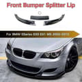 Främre läppskydd för BMW 5-serie E60 E61 M5 2005-2010 stötfångare