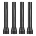 4 st Universal Ersättningsben för Trampolin med Skyddsdyna Trampolin Benrör Mini Trampoliner Studs Black