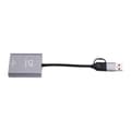 Miniatyrbild 5 av 5: CFexpress typ B-kortläsare USB3.2 Gen2 10 Gbit/s 2-i-1 USB C & USB A CFe-kortläsare med SD-kortplats för CFexpress typ B