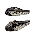 Miniatyrbillede 3 af 5: Flydende Alligator, Alligator Lokkedue til Pool, Alligator til Svømmepøl og Dam, Afskrækningsmiddel til Ænder As Shown