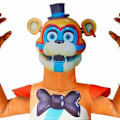 Miniatyrbilde 4 av 5: Pop Barnekostyme Fem netter hos Freddy's Glamrock Cosplay 6-7Years