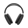 Miniatyrbillede 4 af 4: Airpods Max ørekoppe-cover med hovedbøjle - Sort Sort