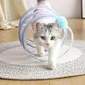 Miniatyrbild 5 av 5: Elastisk spiralformad kattunnel leksak lätt kattunnel leksak green