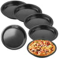 Sett med 6 pizzatallerkener, runde pizzatallerkener, diameter 20 cm