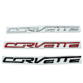 Pikkukuva 2 / 5: Auton 3D-metallitarrat Chevrolet Corvette C3 C4 C5 C6 C7 C8 -malleille, auton takaluukun kirjaintunnus, tyylitarrat, lisävarusteet Black