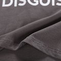 Miniatyrbilde 3 av 5: Ninja Forkledning T-skjorte Karate Kampsport Tee Topp - Barn & Voksen Mørk grå  Svart Dark gray  Black S