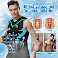 Miniatyrbilde 3 av 5: Ionic Shaping singlet, vest i issilke stoff svart2 svart2 black2 XL
