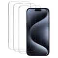 3-pack iPhone 16 Pro Härdat Glas - Skärmskydd Transparent iPhone 16 Pro style4722