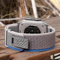 Miniatyrbilde 3 av 5: Trail Loop Rem for Apple Watch Band 44mm 40mm 45mm 41mm 42 44 45 mm Sportarmbånd iWatch Ultra 2 49mm series 9 8 se 7 6 5 4 3 svart grå black gray black gray 01 41mm 40mm 38mm