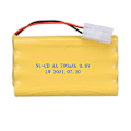 Miniatyrbillede 3 af 4: Ni-cd 9.6v 700mah Batteri + 9.6v Oplader Til Rc Legetøjsbil Tank Tog Robot Båd Pistol Aa 9.6v Genopladeligt Batteripakke Black