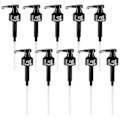 Miniatyrbild 1 av 5: 10-pack Kaffedispenser Sirapspump Svart Vätskedispenser För Monin Sirap Snökoner Smaksättningar & Black